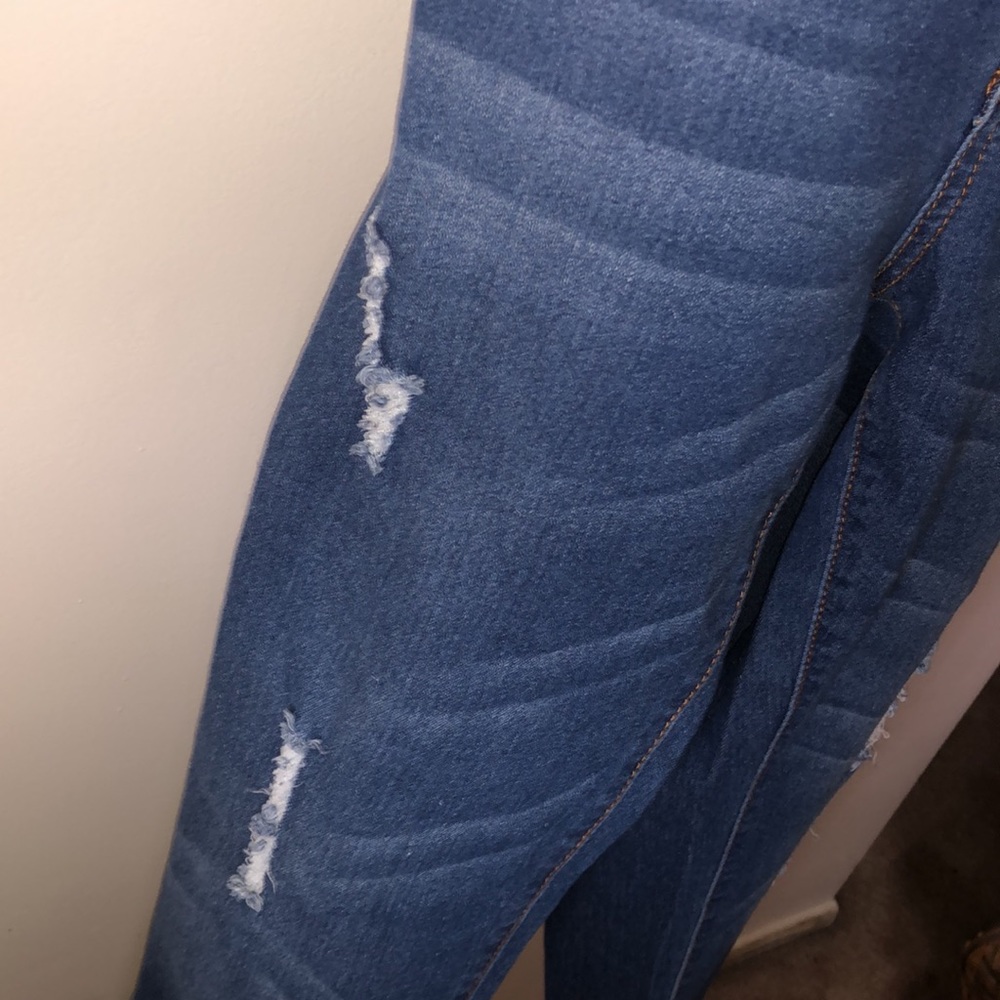 Denim Ripped Jeans - Picture 2 of 6